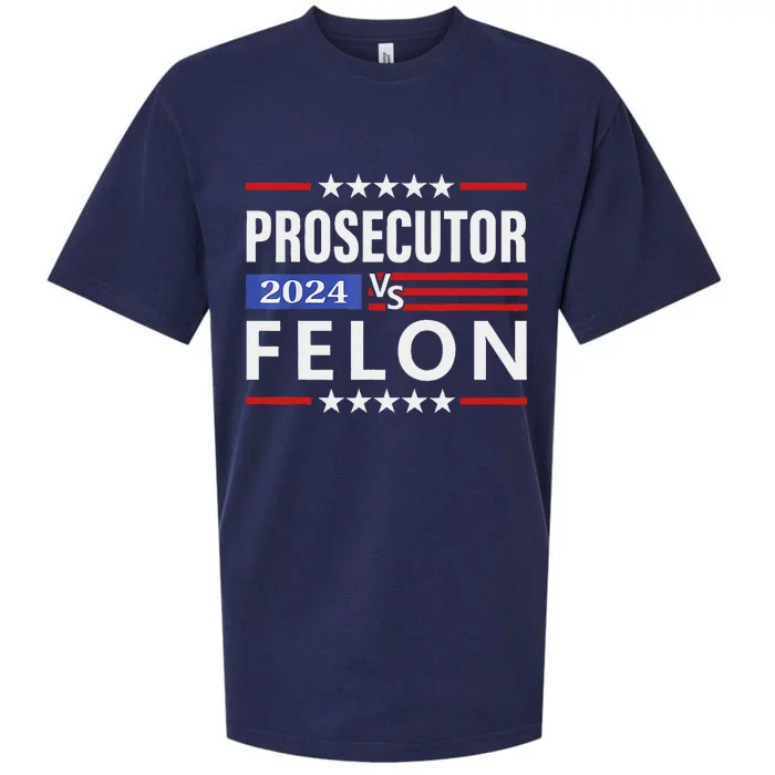 Prosecutor Vs Felon Prosecutor Vs Felon 2024 Gift Sueded Cloud Jersey T-Shirt