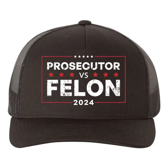 Prosecutor Vs Felon 2024 Yupoong Adult 5-Panel Trucker Hat