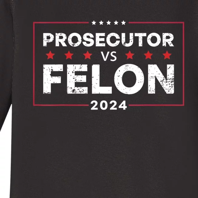 Prosecutor Vs Felon 2024 Baby Long Sleeve Bodysuit