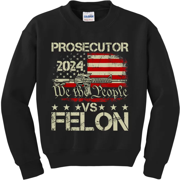 Prosecutor Vs Felon Prosecutor Vs Felon 2024 Kids Sweatshirt