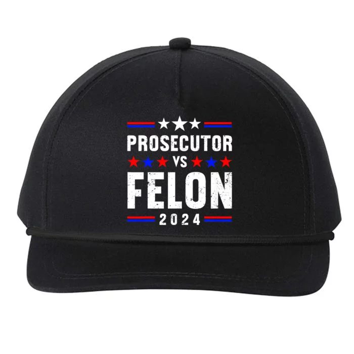 Prosecutor Vs Felon 2024 Snapback Five-Panel Rope Hat