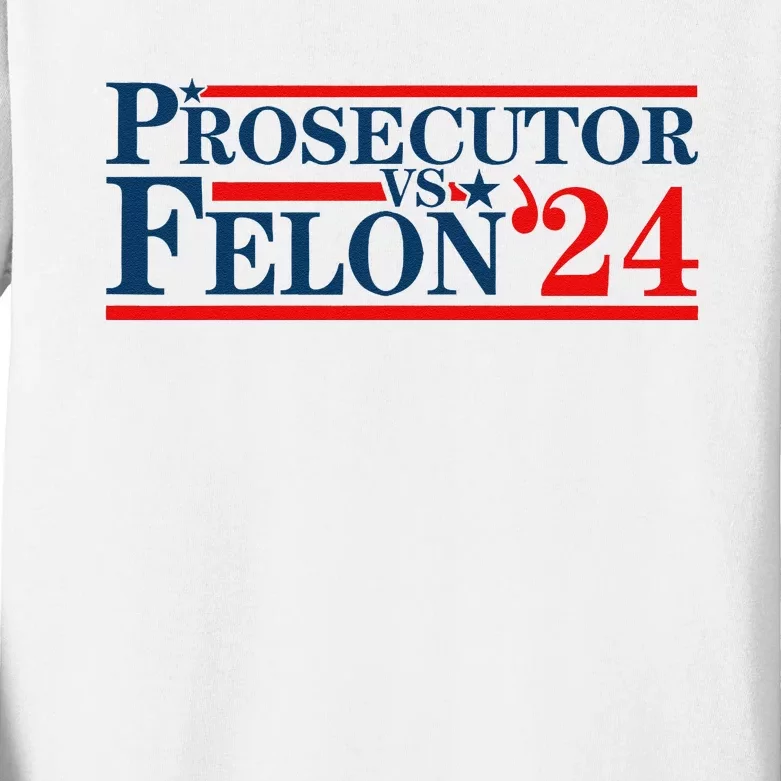 Prosecutor Vs Felon Prosecutor Vs Felon 2024 Kids Long Sleeve Shirt