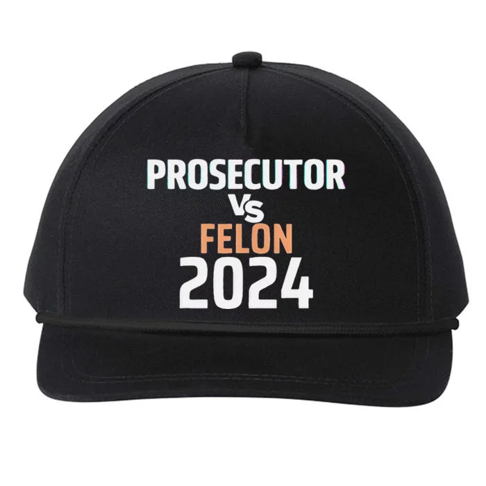 Prosecutor Vs Felon 2024 Snapback Five-Panel Rope Hat