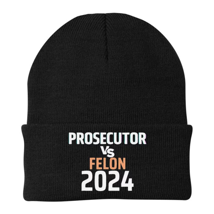 Prosecutor Vs Felon 2024 Knit Cap Winter Beanie