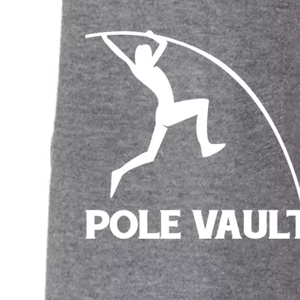 Pole Vaulter Gift Doggie 3-End Fleece Hoodie