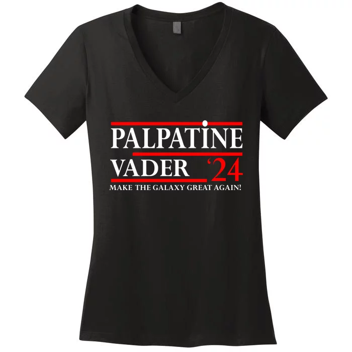 Palpatine Vader Great 2024 Women's V-Neck T-Shirt