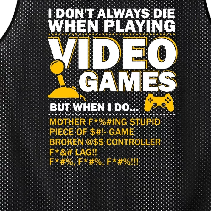 Playing Video Games Gamer Shirt Funny Gaming Console Gamer Mesh Reversible Basketball Jersey Tank