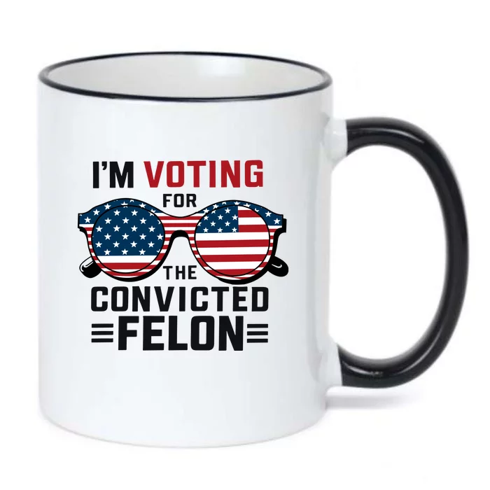 Patriotic Voting Humor Graphic Black Color Changing Mug