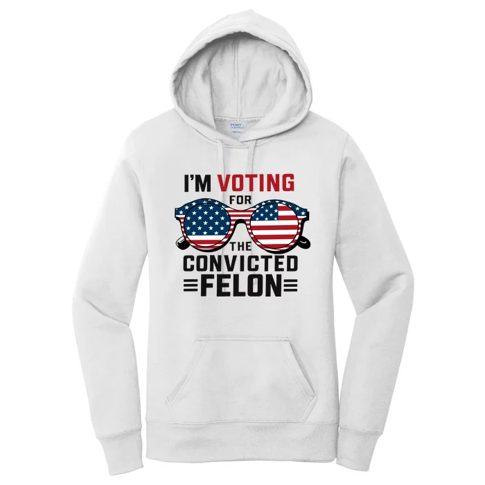 Patriotic Voting Humor Graphic Women's Pullover Hoodie