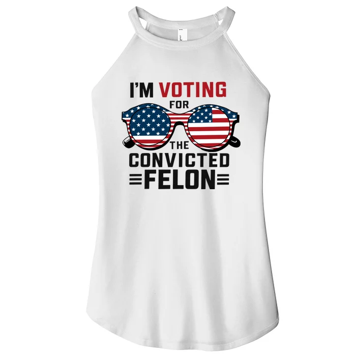 Patriotic Voting Humor Graphic Women’s Perfect Tri Rocker Tank