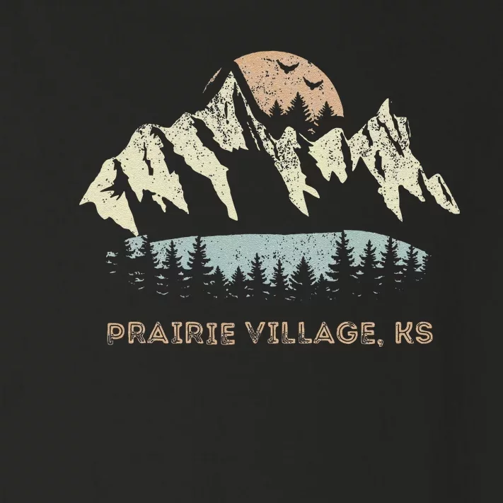 Prairie Village Kansas Mountain Sunset Sunrise Ks Toddler Long Sleeve Shirt