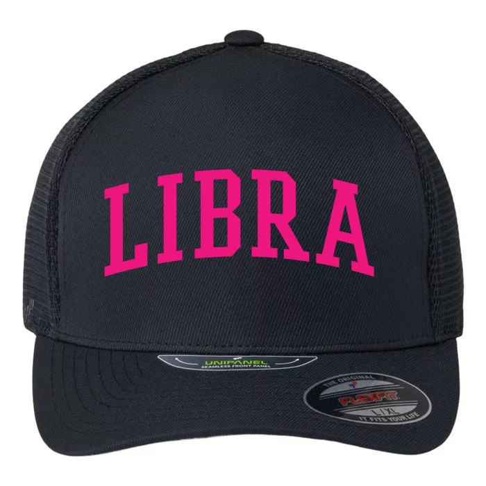 Pink Varsity Libra Gift Flexfit Unipanel Trucker Cap