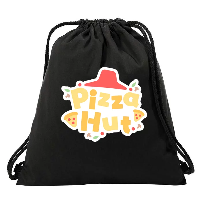 Pizzahut Vtuber Logo Drawstring Bag