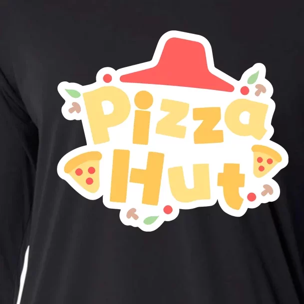 Pizzahut Vtuber Logo Cooling Performance Long Sleeve Crew