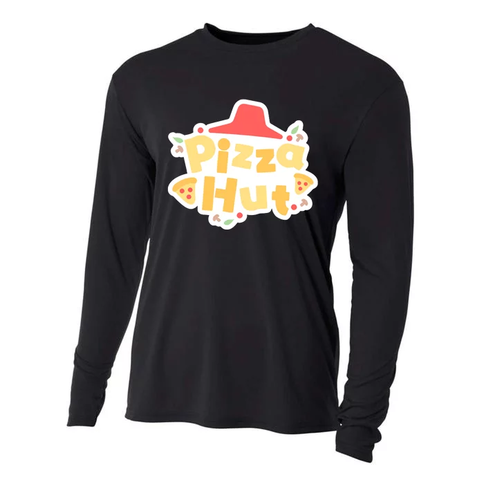 Pizzahut Vtuber Logo Cooling Performance Long Sleeve Crew