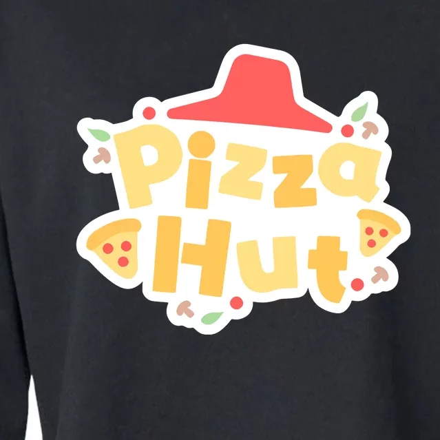 Pizzahut Vtuber Logo Cropped Pullover Crew