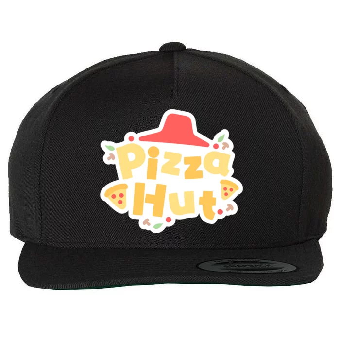 Pizzahut Vtuber Logo Wool Snapback Cap