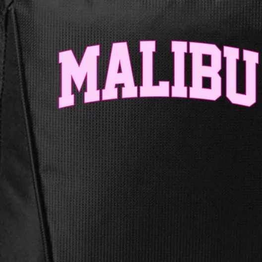 Preppy Varsity Malibu California City Backpack