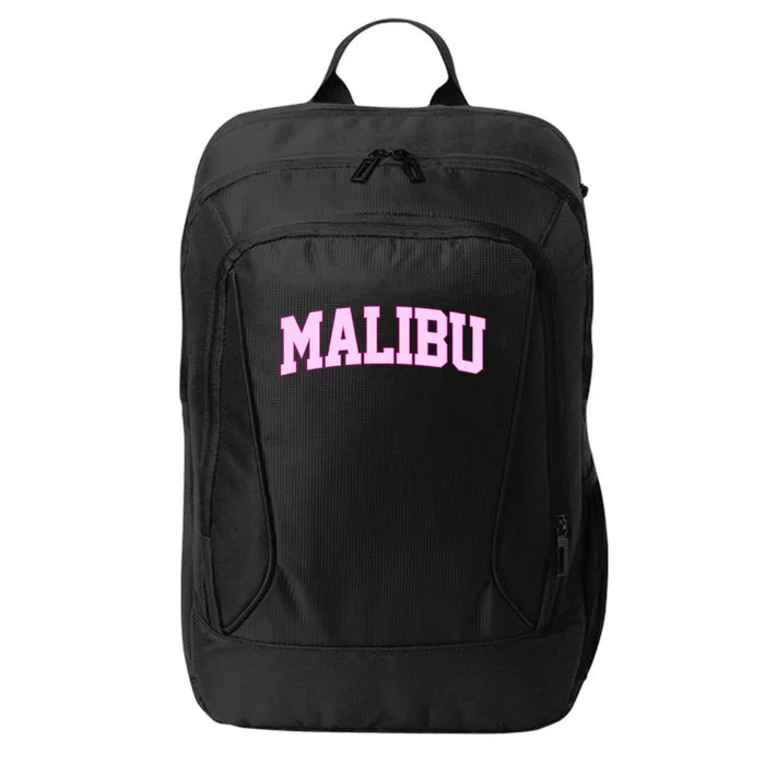 Preppy Varsity Malibu California City Backpack