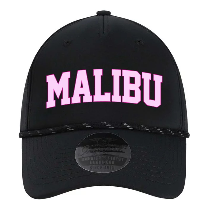 Preppy Varsity Malibu California Performance The Dyno Cap