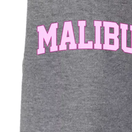 Preppy Varsity Malibu California Doggie 3-End Fleece Hoodie