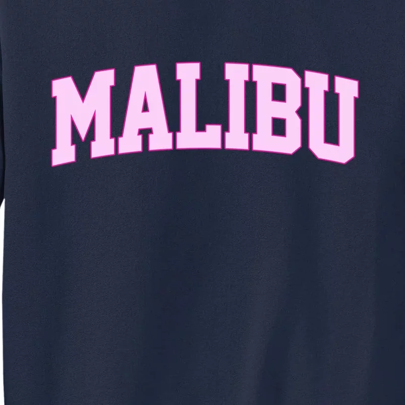 Preppy Varsity Malibu California Tall Sweatshirt