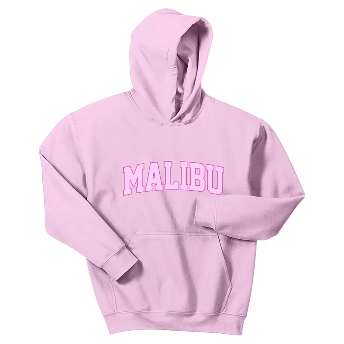 Preppy Varsity Malibu California Kids Hoodie