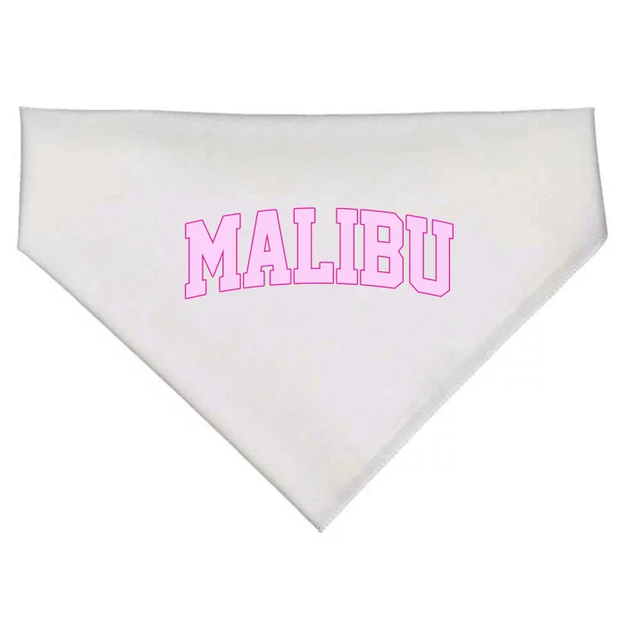 Preppy Varsity Malibu California USA-Made Doggie Bandana