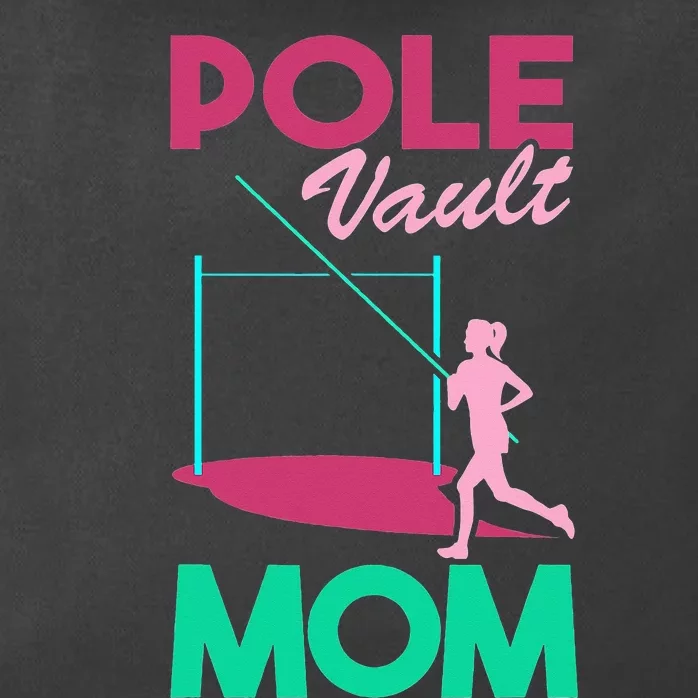 Pole Vault Mom Zip Tote Bag