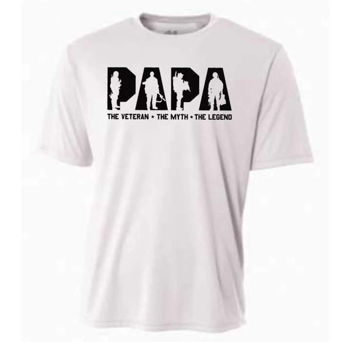 Papa Veteran Myth Legend Cooling Performance Crew T-Shirt