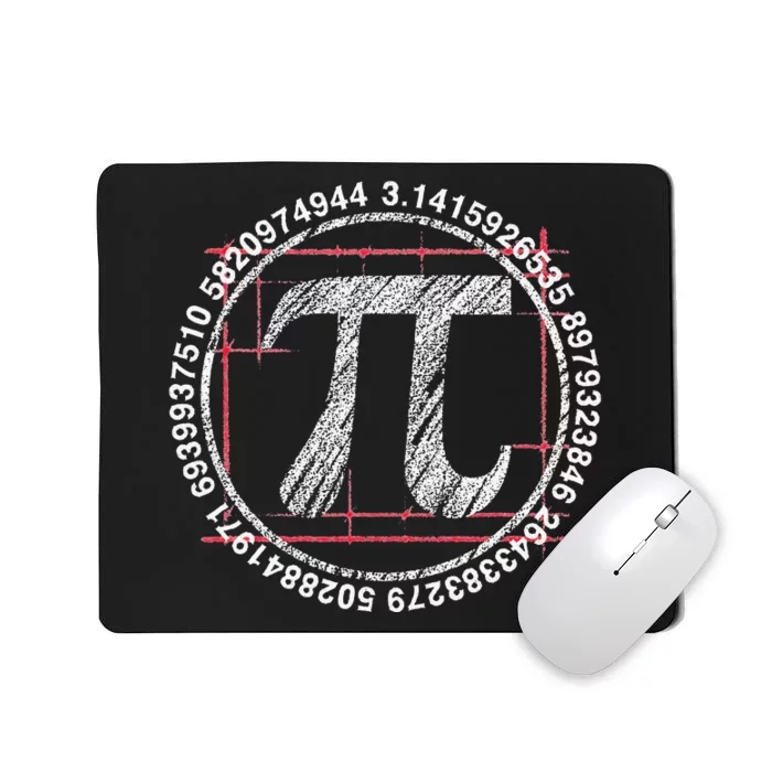 Pi Value Mathematician Mathmatics Algebra Pi Day Mousepad