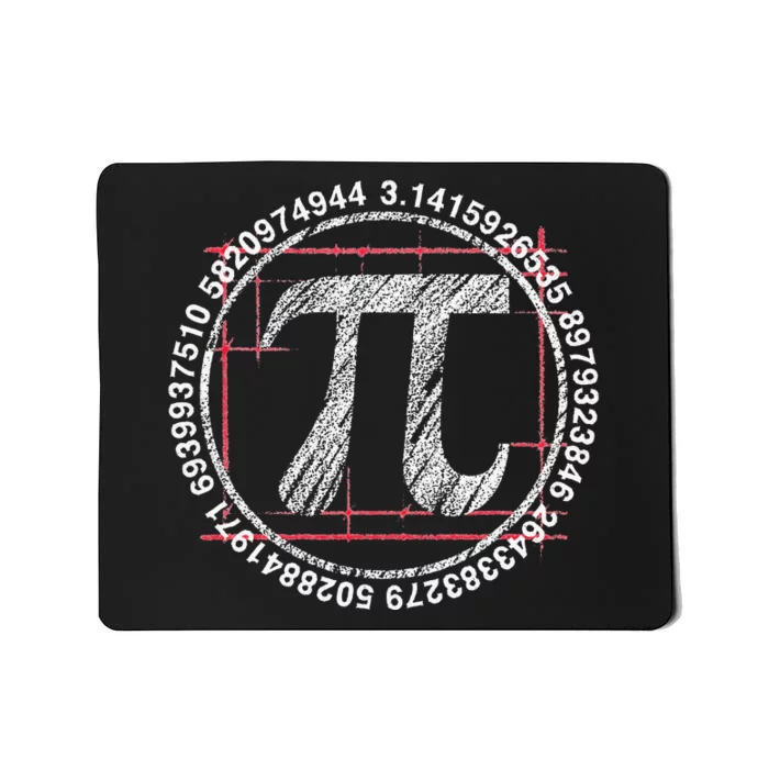 Pi Value Mathematician Mathmatics Algebra Pi Day Mousepad