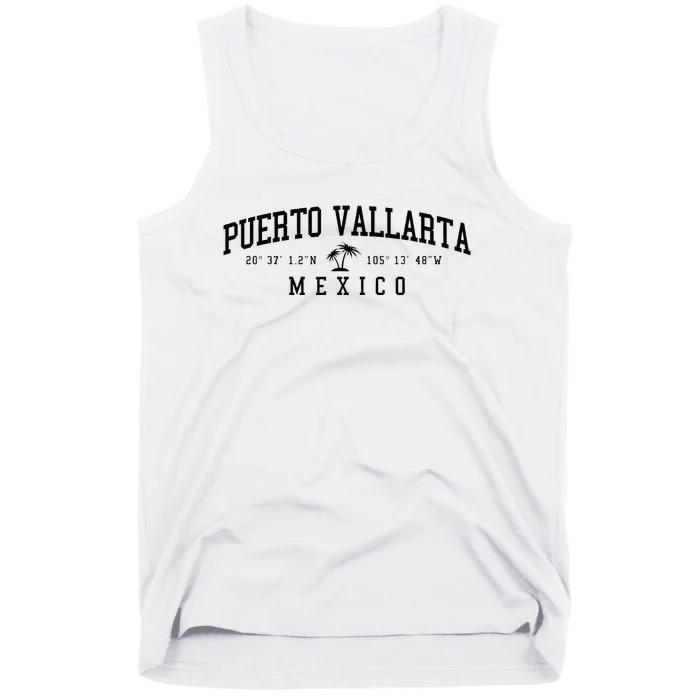 Puerto Vallarta Mexico Beach Tank Top