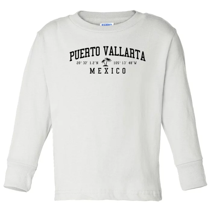 Puerto Vallarta Mexico Beach Toddler Long Sleeve Shirt