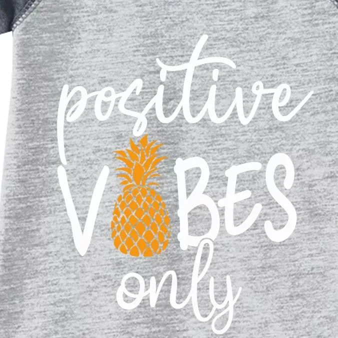 Positive Vibe Only Transfer Day Infertility IVF Mom Dad Gift Infant Baby Jersey Bodysuit