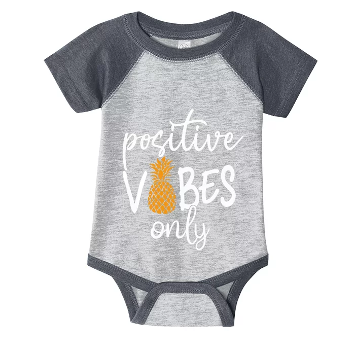 Positive Vibe Only Transfer Day Infertility IVF Mom Dad Gift Infant Baby Jersey Bodysuit