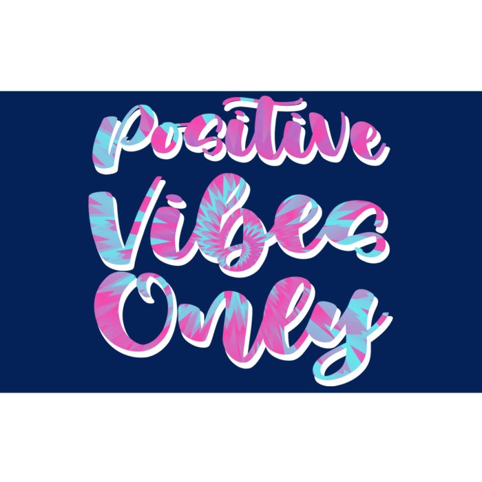 Positive Vibes Only Fun Quote Bumper Sticker