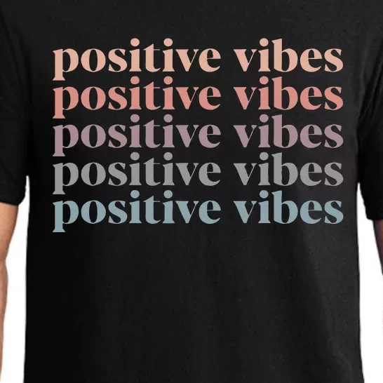 Positive Vibe Only Transfer Day Infertility IVF Mom Dad Gift Pajama Set