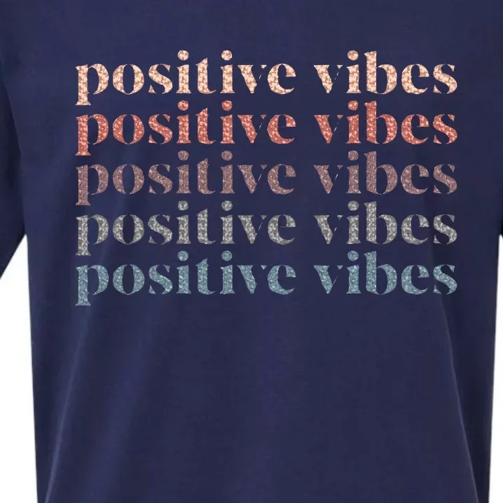 Positive Vibe Only Transfer Day Mom Dad Sueded Cloud Jersey T-Shirt