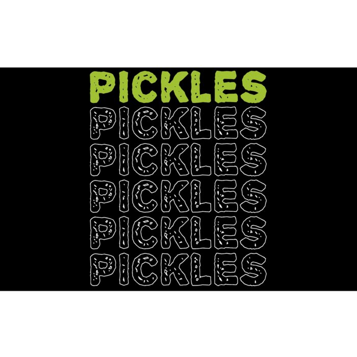 Pickles Vegan Pickle Lover Vegetable Farming Vegetarian Bumper Sticker