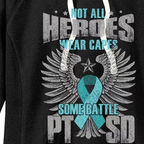 Ptsd Veteran Ptsd Gift Women's Fleece Hoodie