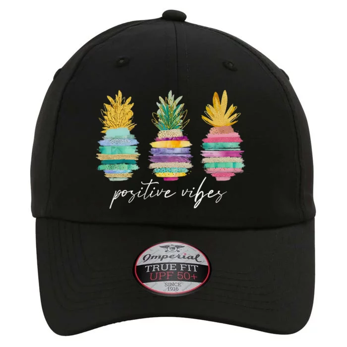 Positive Vibe Pineapple Transfer Day Infertility Ivf Mom Dad The Original Performance Cap