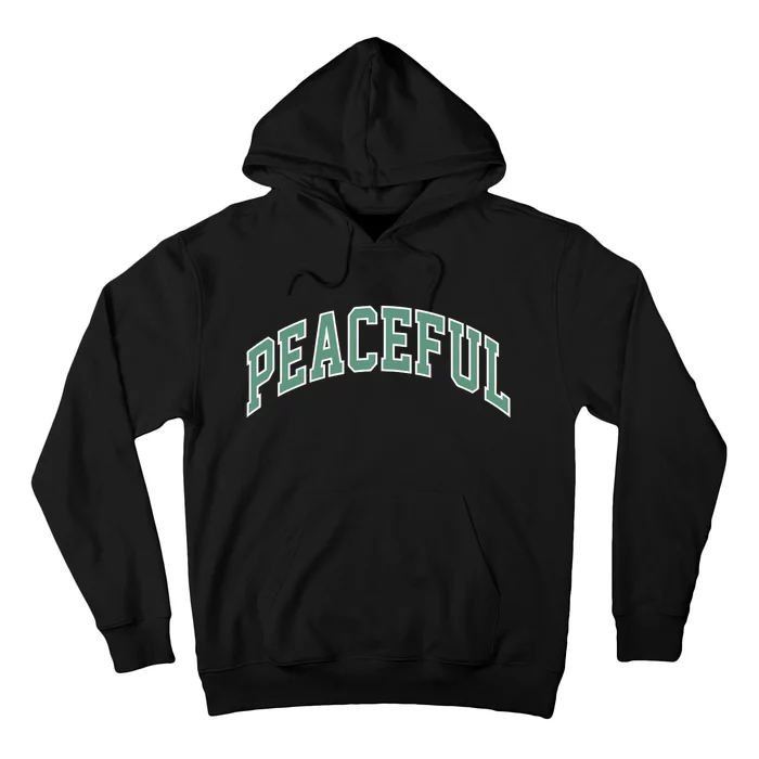 Peaceful Varsity Hoodie