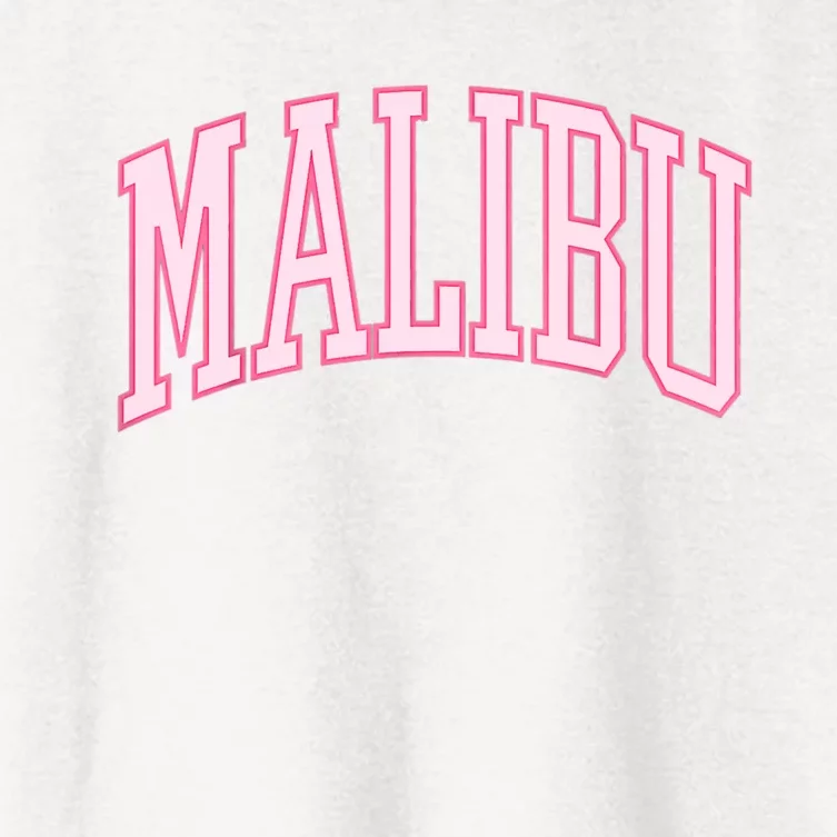 Preppy Varsity Pink Malibu California Shirt Women Teen Girl T-Shirt