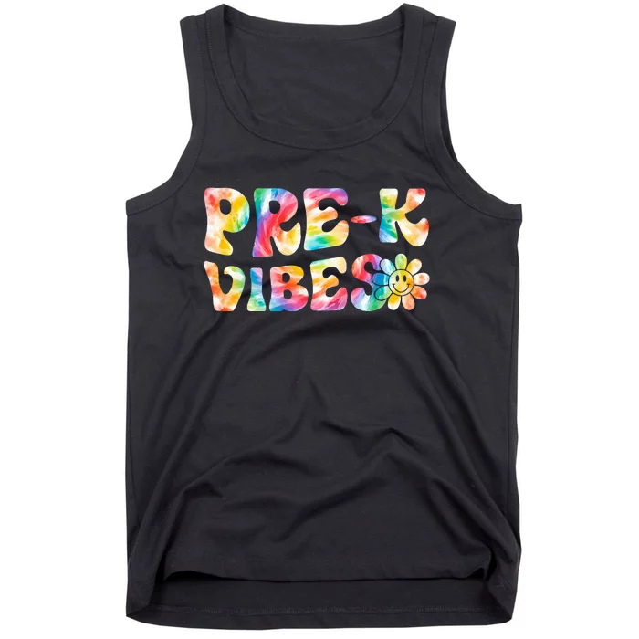 PreK Vibes Pre Kindergarten Team Teachers Tank Top