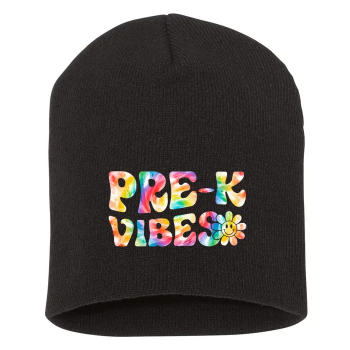 PreK Vibes Pre Kindergarten Team Teachers Short Acrylic Beanie