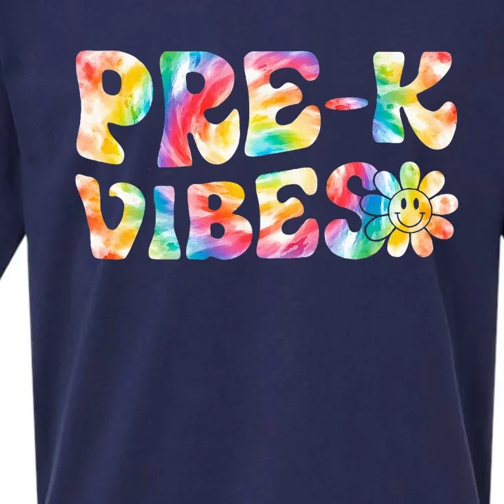 PreK Vibes Pre Kindergarten Team Teachers Sueded Cloud Jersey T-Shirt