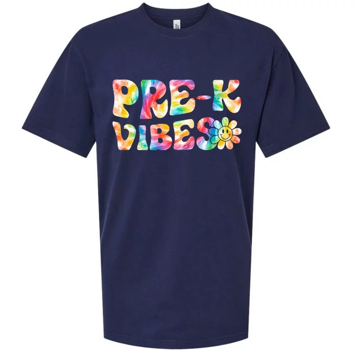 PreK Vibes Pre Kindergarten Team Teachers Sueded Cloud Jersey T-Shirt