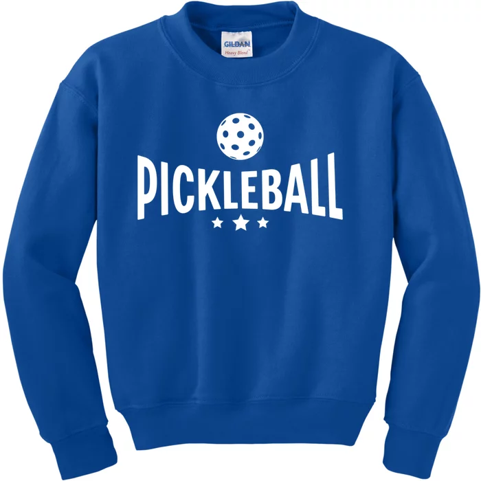 Pickleball Varsity Pickleball Sport Meaningful Gift Kids Sweatshirt