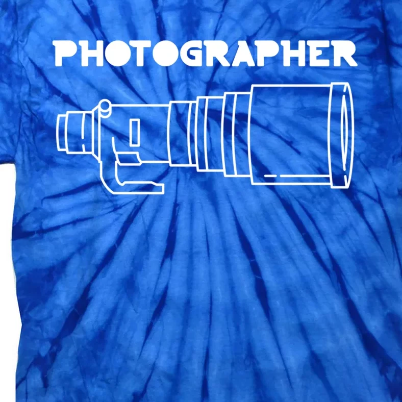 Photographer Videographer Photography Graphic Design Gift Tie-Dye T-Shirt